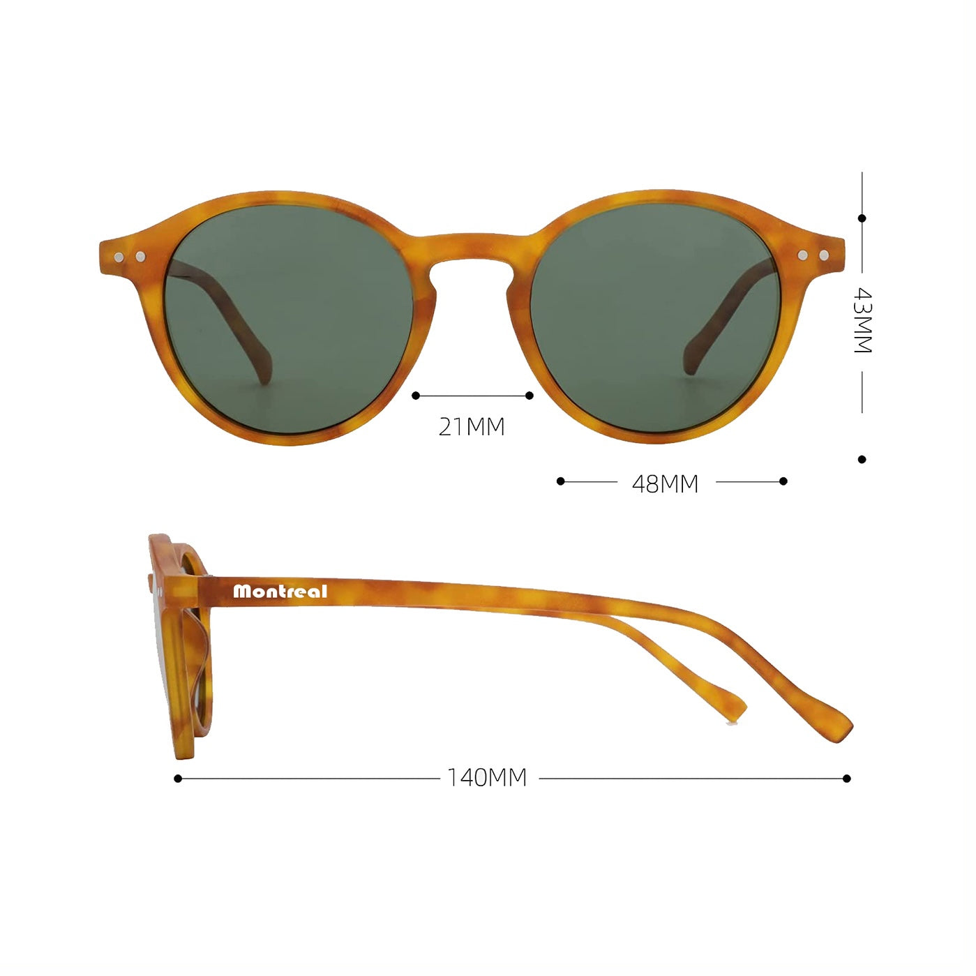 Lentes de sol unisex, filtro UV, polarizado diseño Calgary.