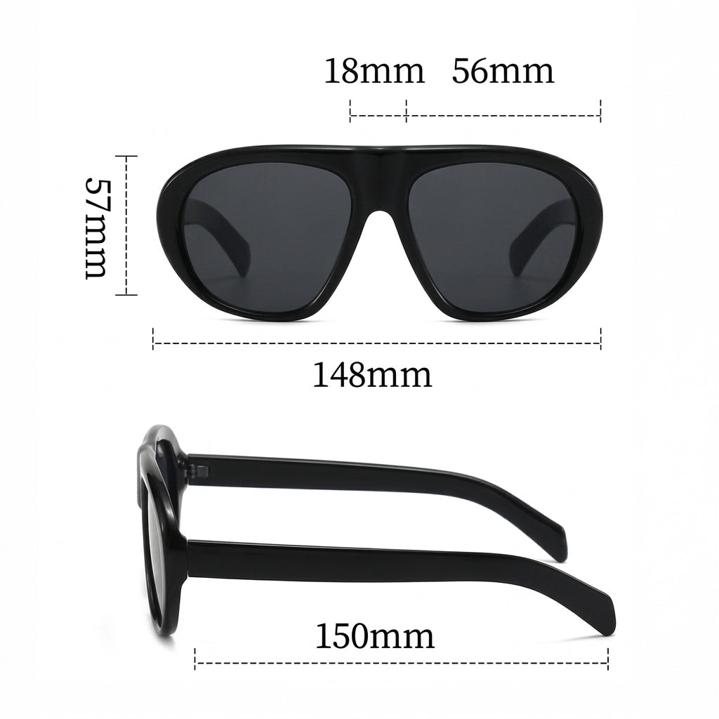 Lentes De Sol Mujer Protección Uv Anteojos Unisex Milan