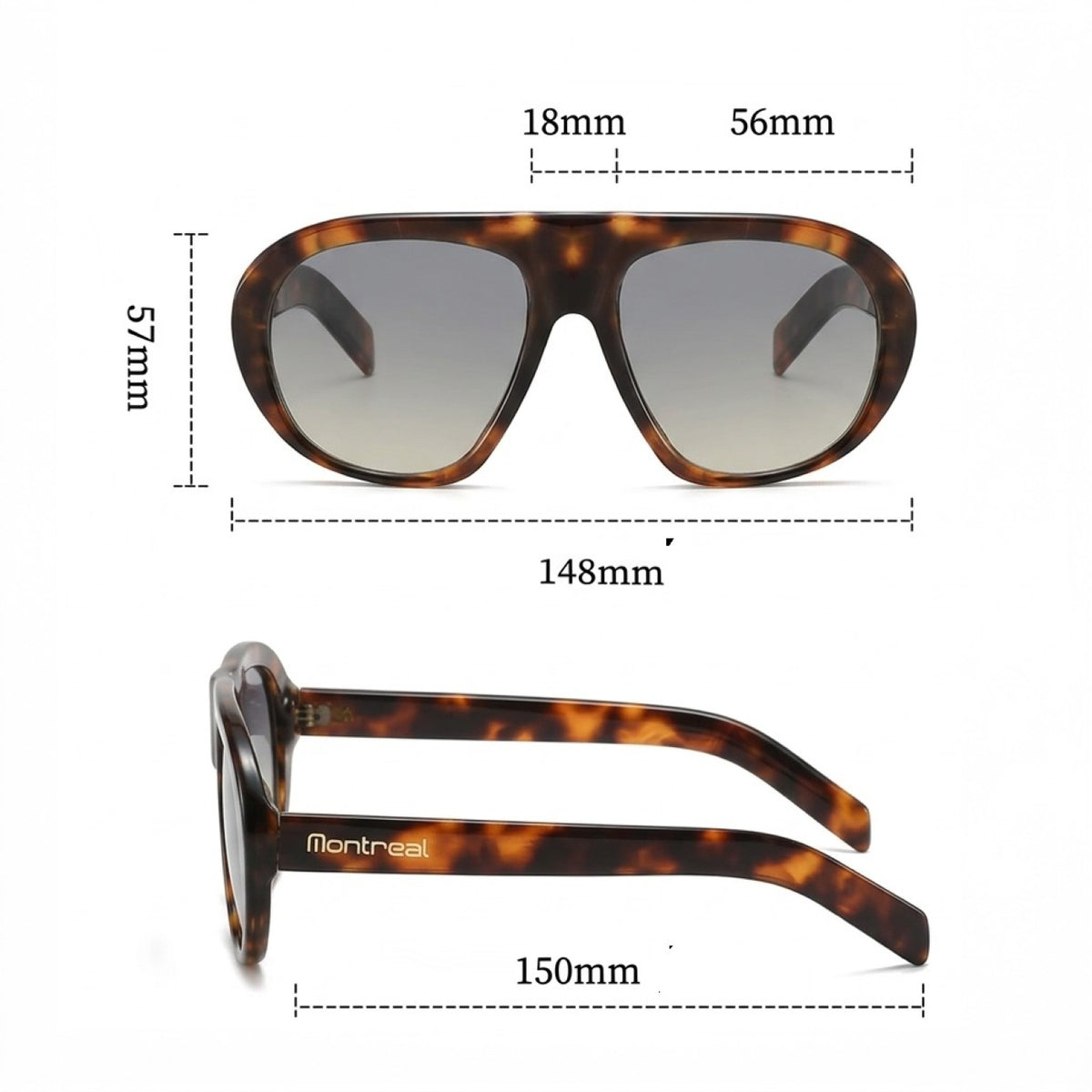 Lentes De Sol Mujer Protección Uv Anteojos Unisex Milan