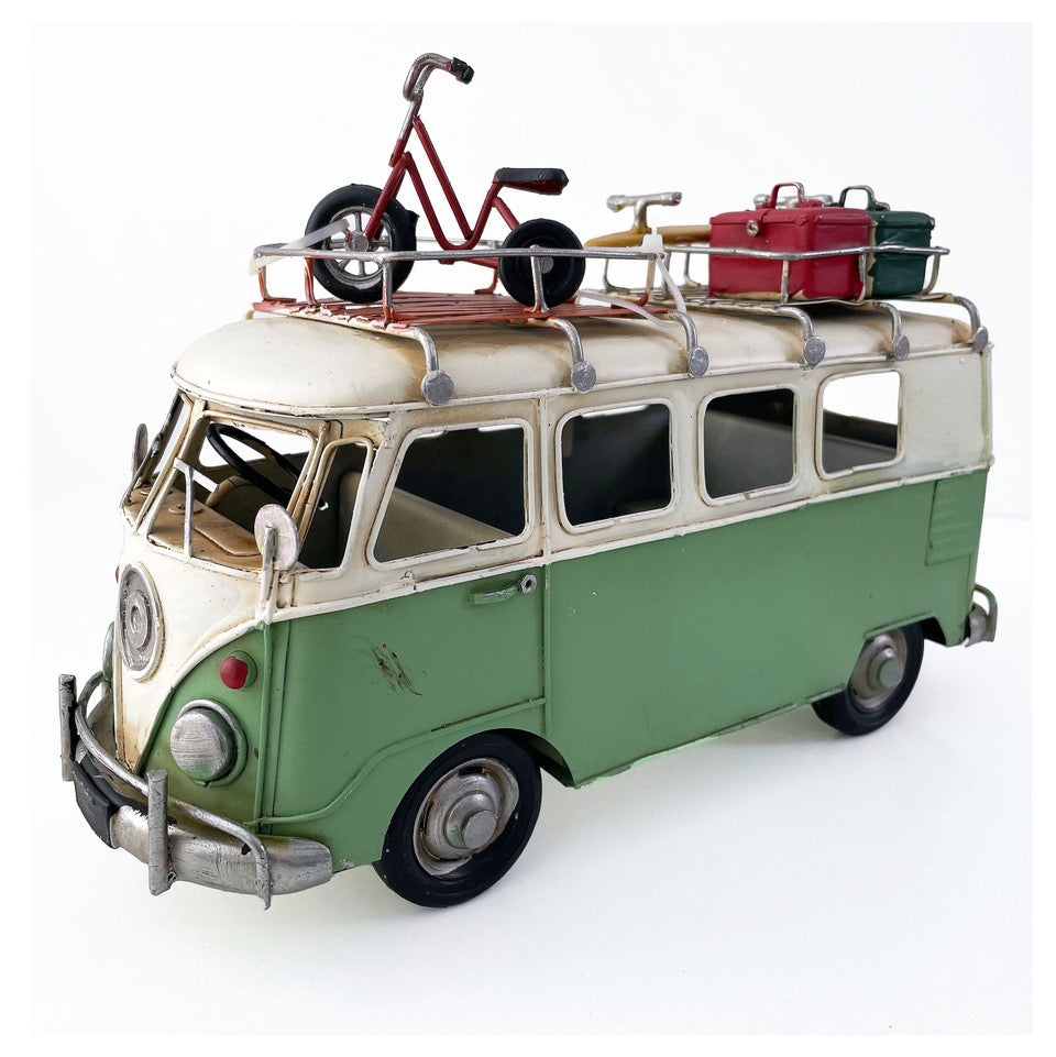 Kombi A Escala, Decoración Vintage en Fierro