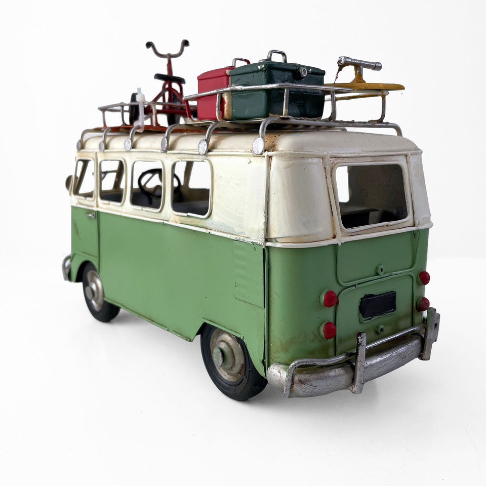 Kombi A Escala, Decoración Vintage en Fierro