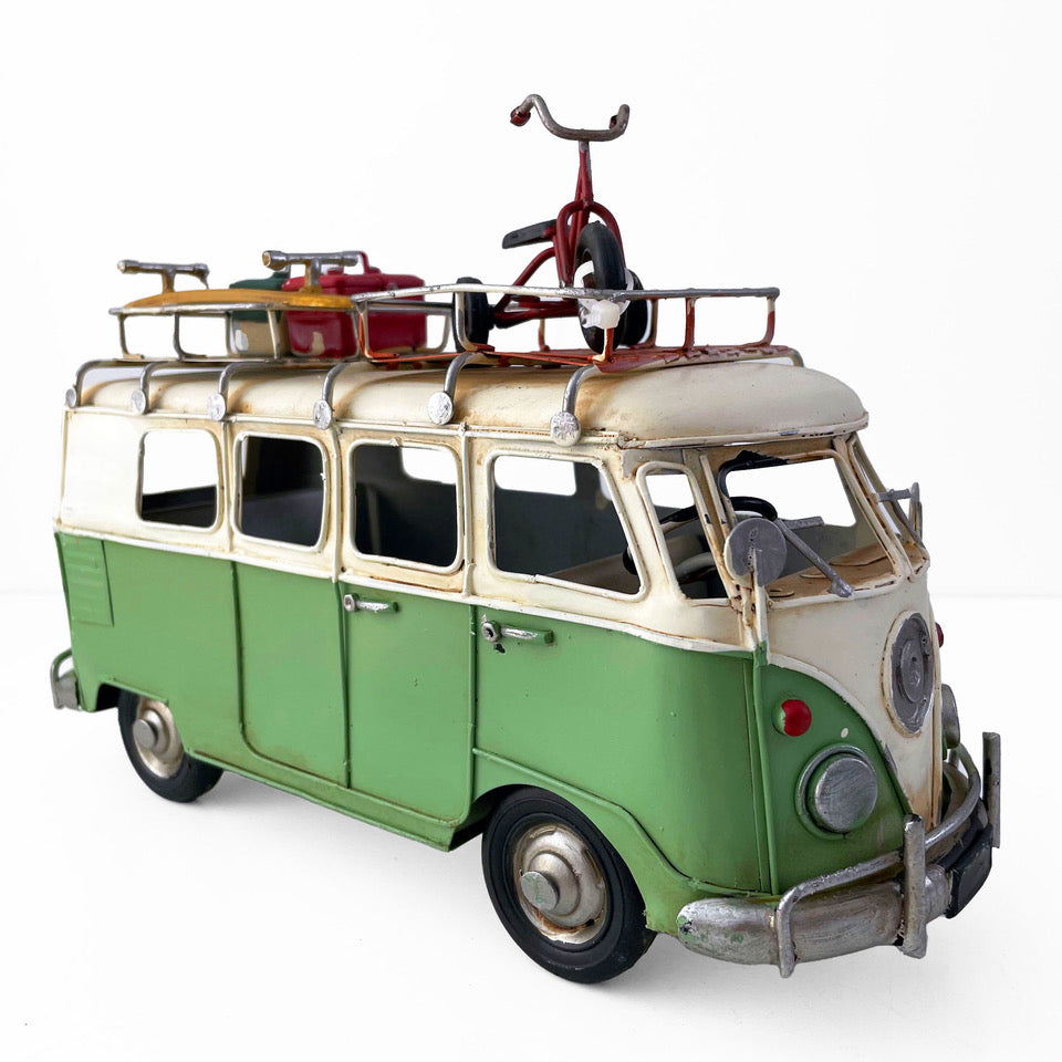 Kombi A Escala, Decoración Vintage en Fierro