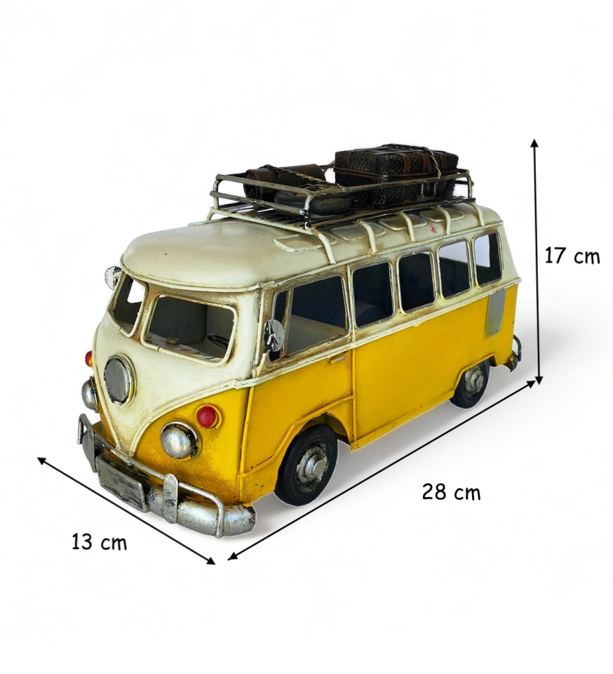 Kombi A Escala, Decoración Vintage en Fierro