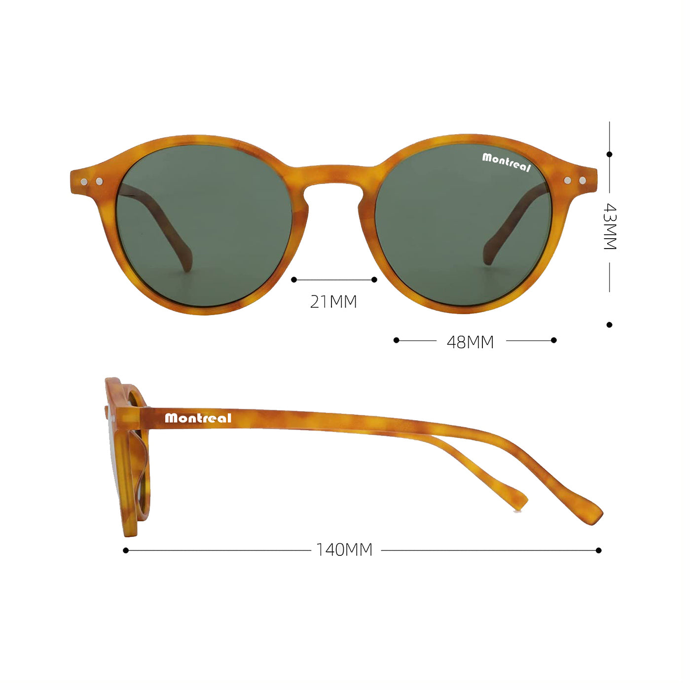 Lentes de sol unisex, filtro UV, polarizado diseño Calgary.