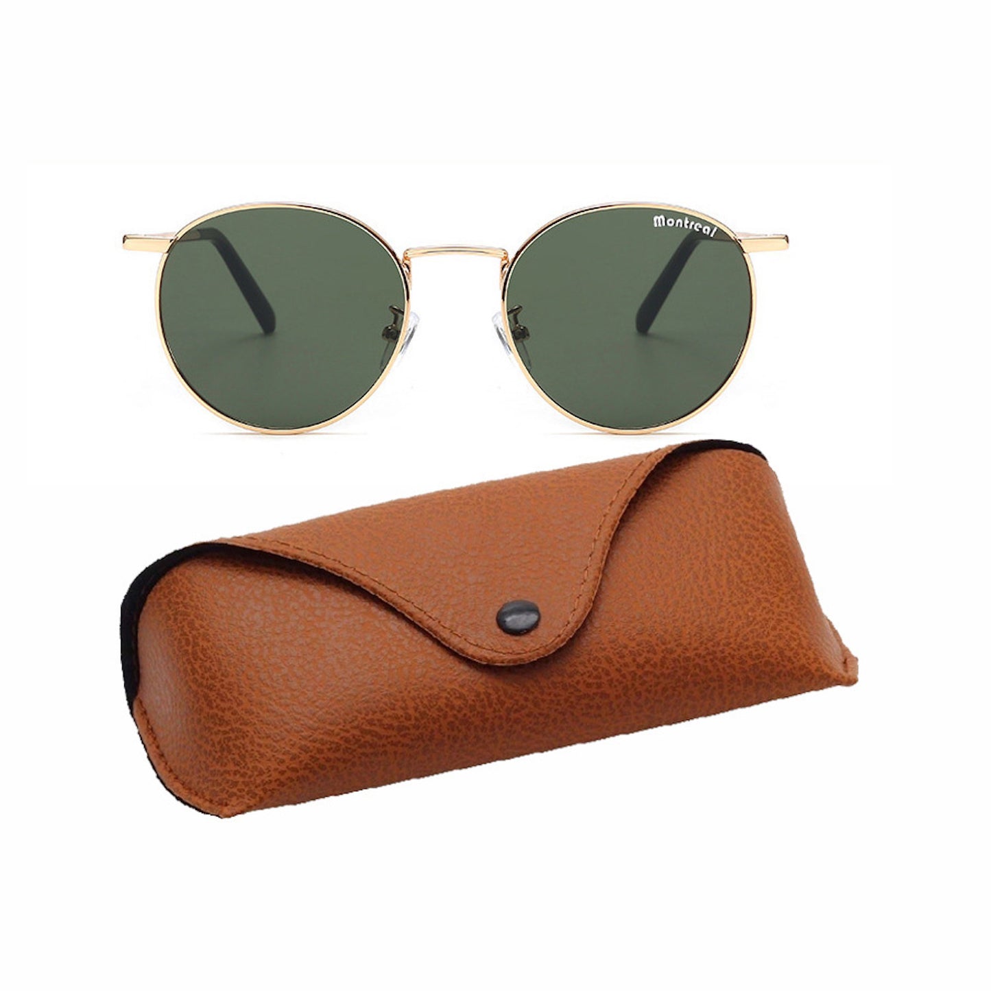 Lentes de sol unisex, filtro UV, diseño Arlington Verde.