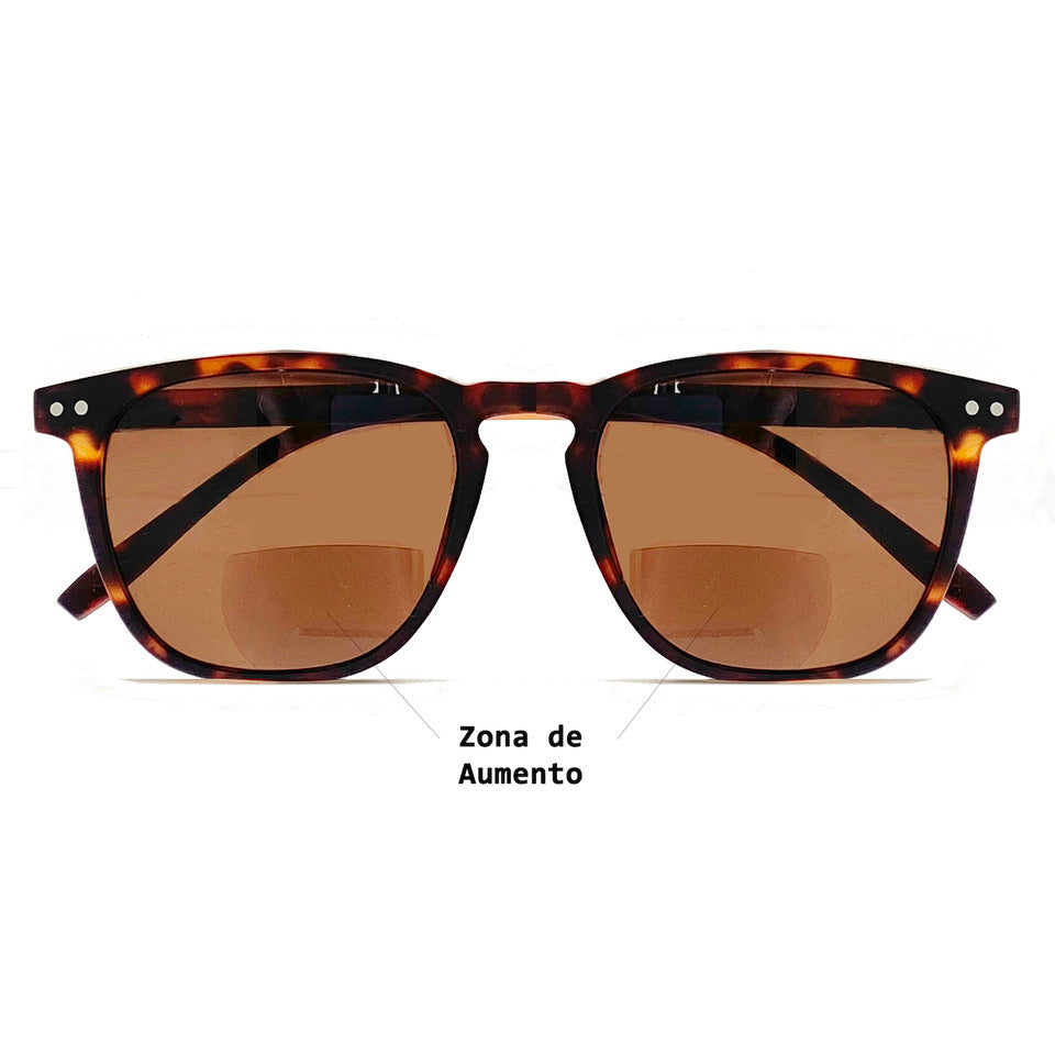 Lentes De Sol Bifocales Uv400 Gafas Con Graduación Presbicia