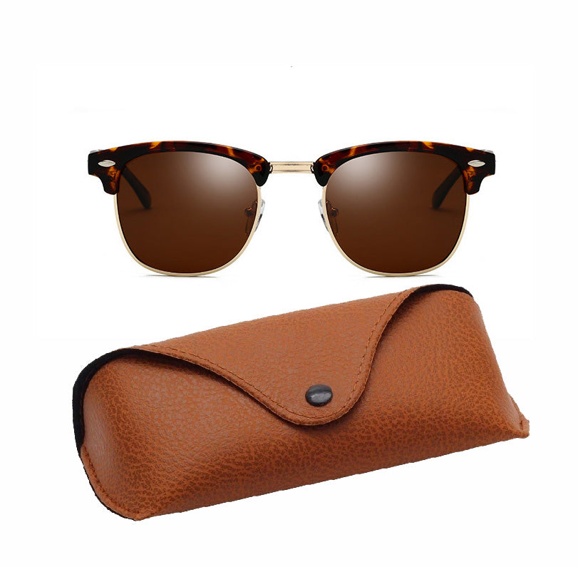Lentes de sol unisex, filtro UV, diseño Dallas brown.