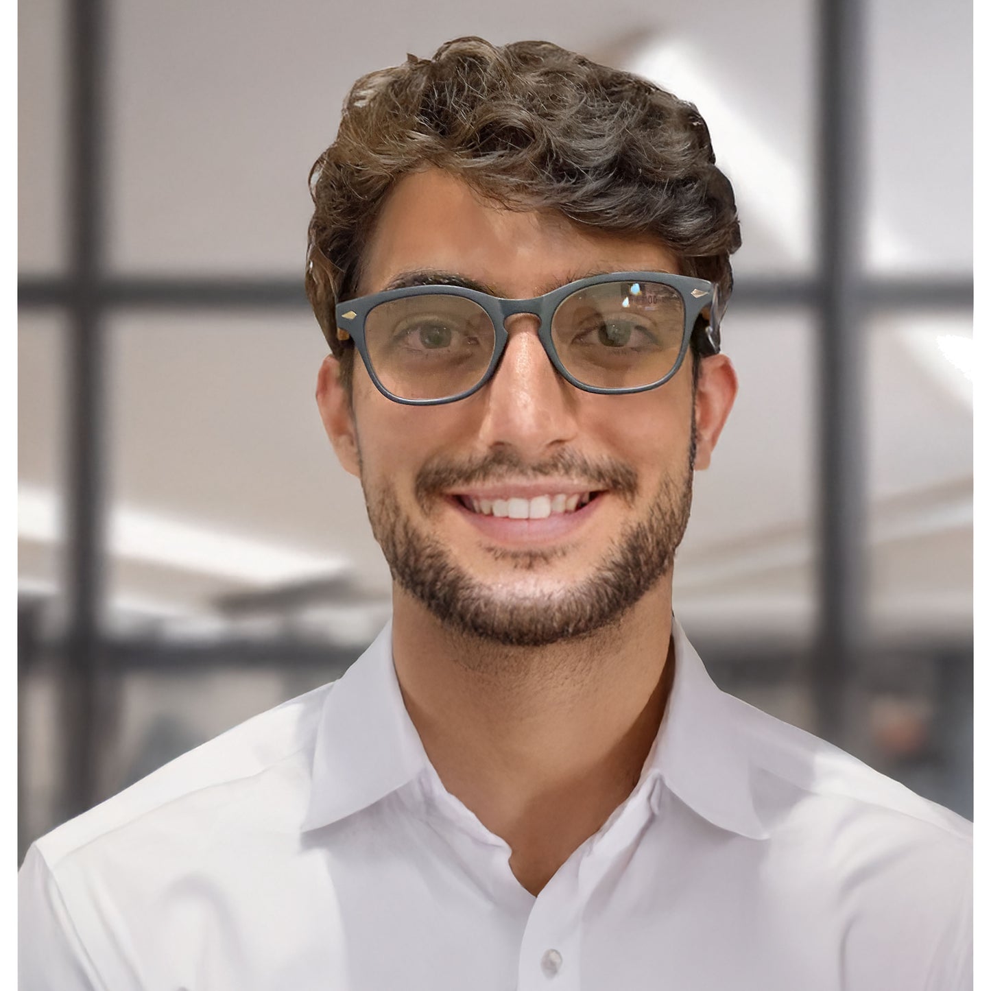 Lentes de lectura, con aumento, diseño Azul Madera.