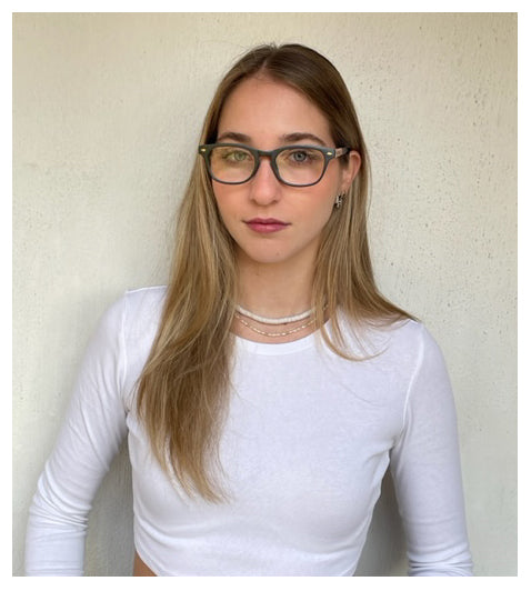 Lentes de lectura, con aumento, diseño Azul Madera.