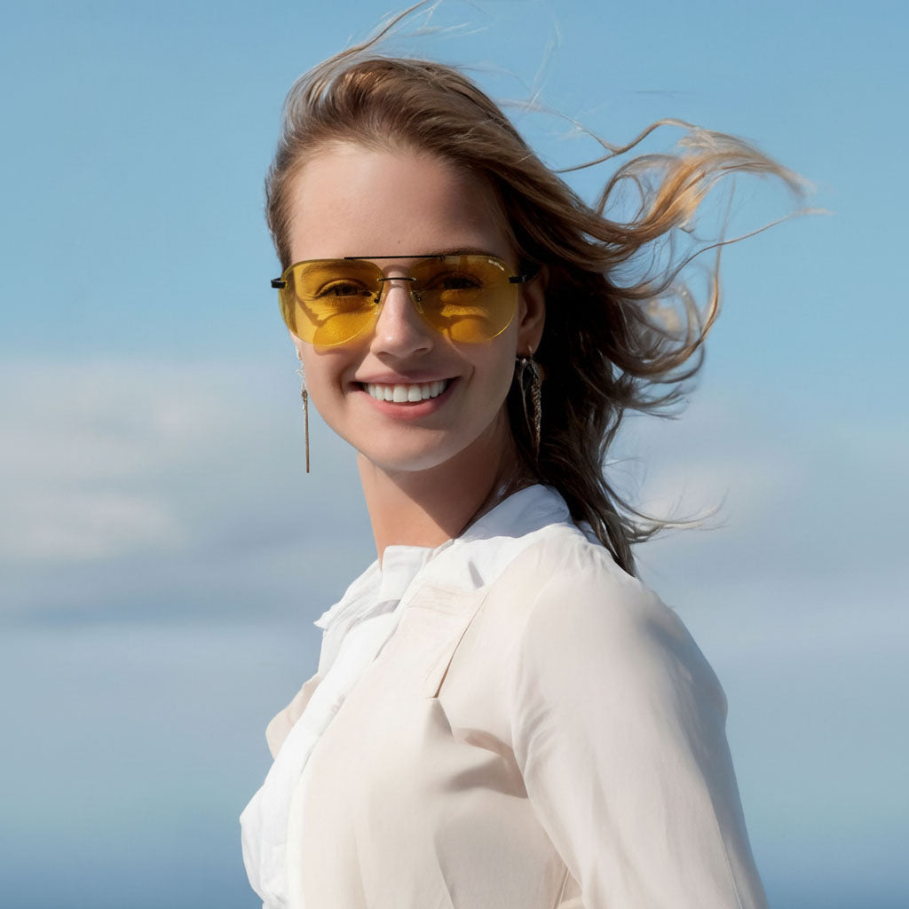 Lentes Visión Nocturna Anteojos Manejar Noche Gafas
