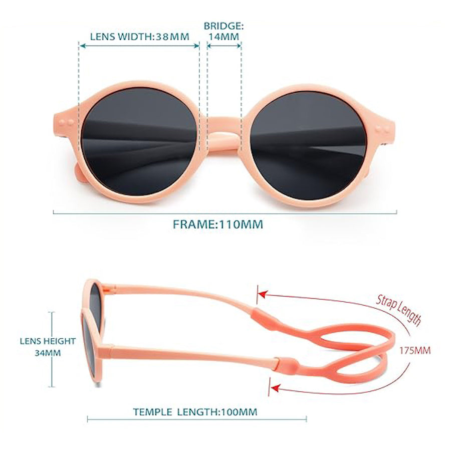 Lentes Sol Bebe De Meses Anteojos Gafas Cat3 Tpee Polarizado