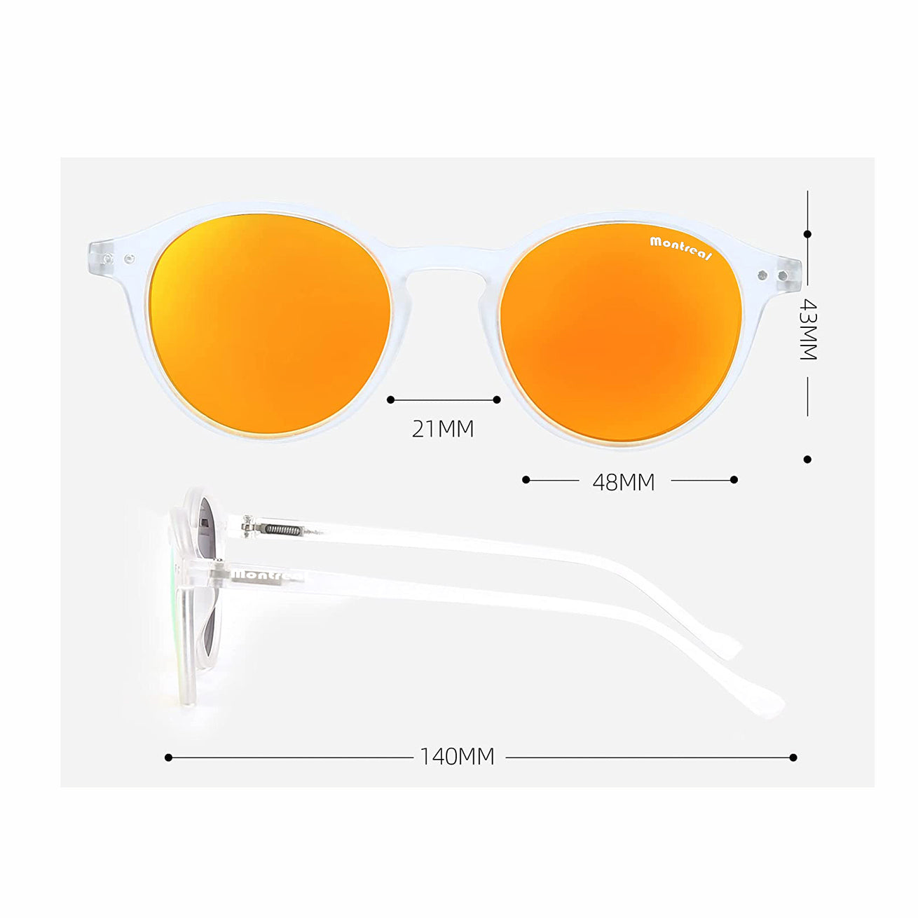 Lentes de sol unisex, filtro UV, polarizado diseño Maui