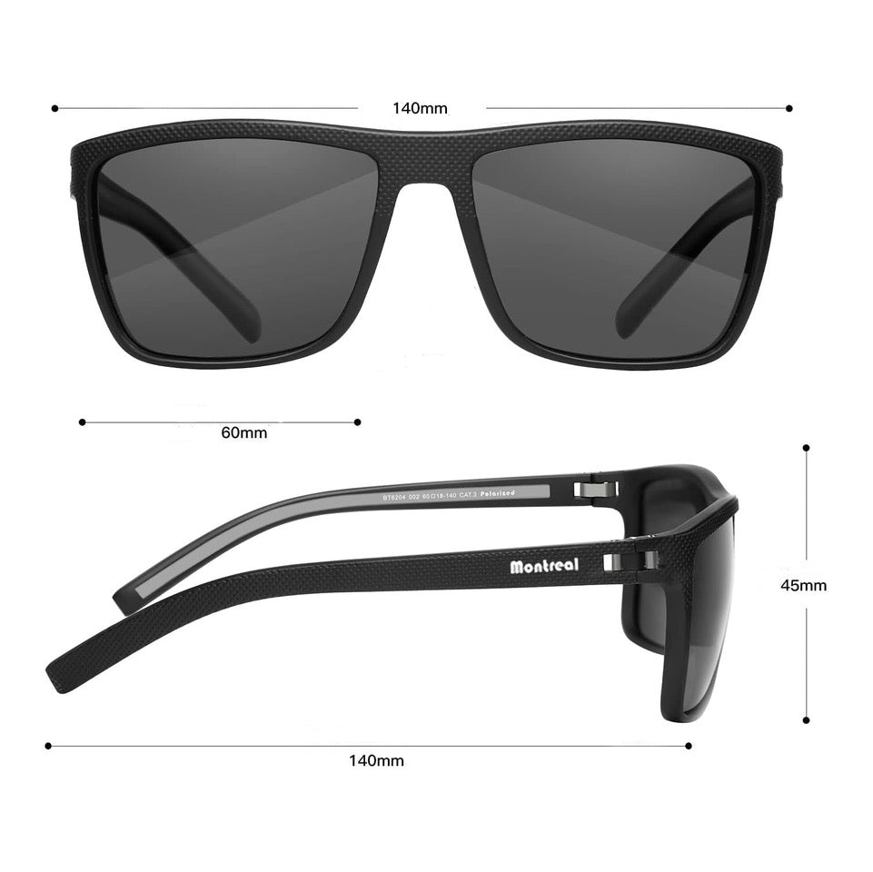Lentes Sol Polarizados Hombre Original Montreal Modelo Vail