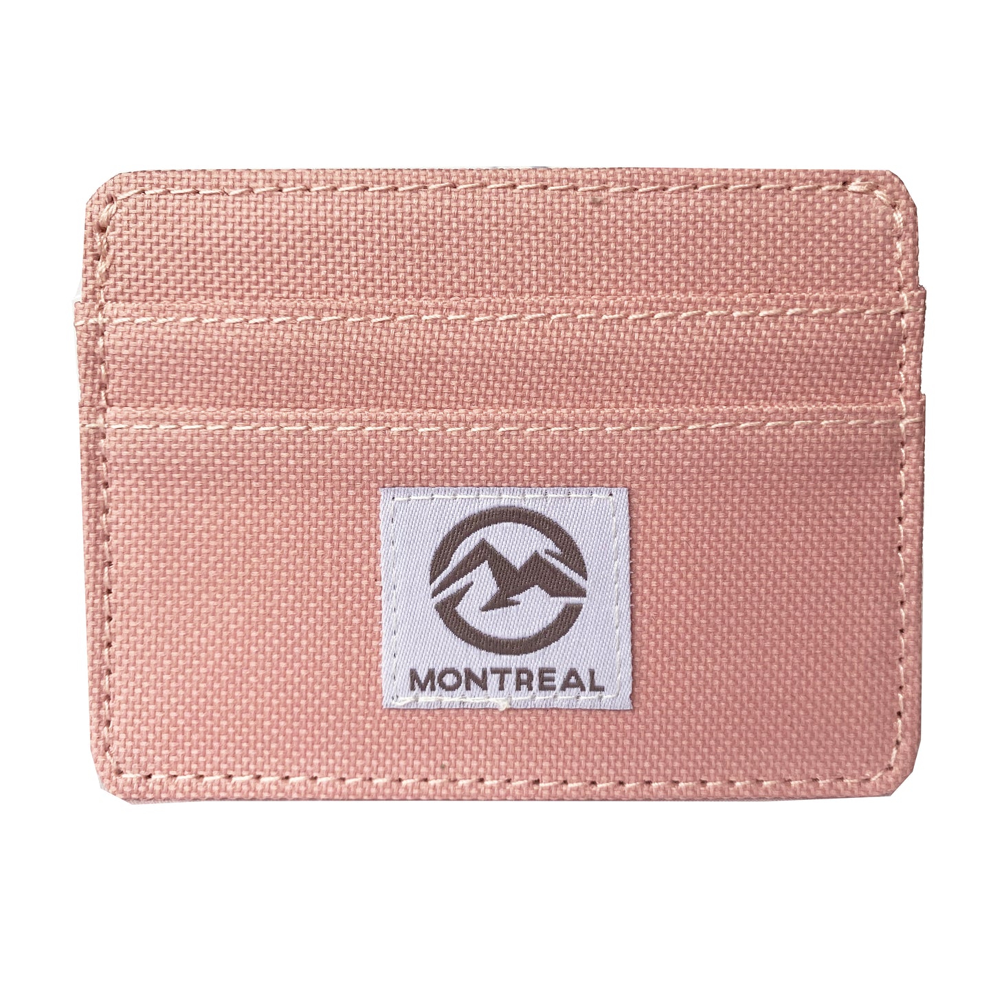 Tarjetero, Billetera, Estilo Casual, Lona Rosa.