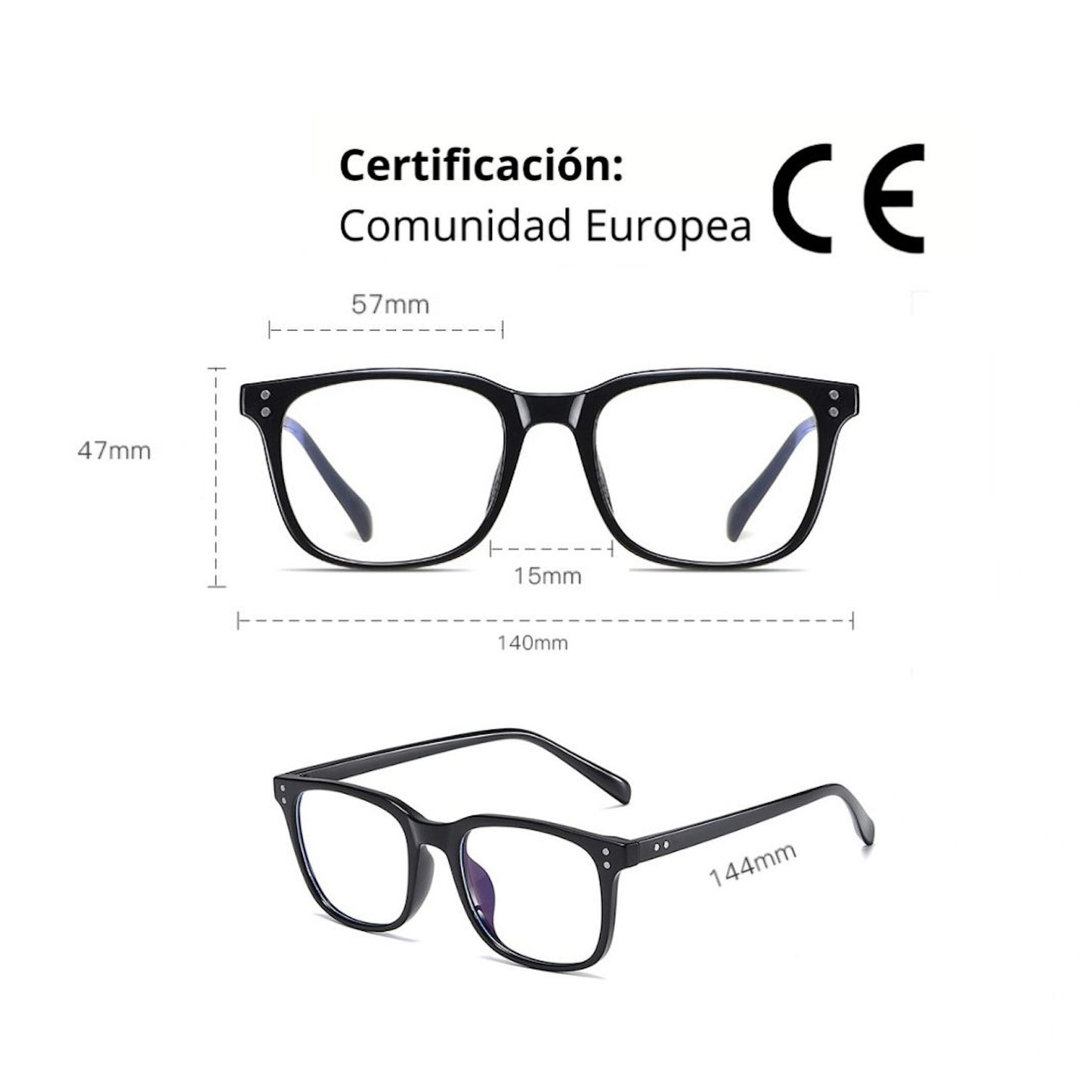 Lentes filtro luz azul, descanso pantallas diseño Toronto.