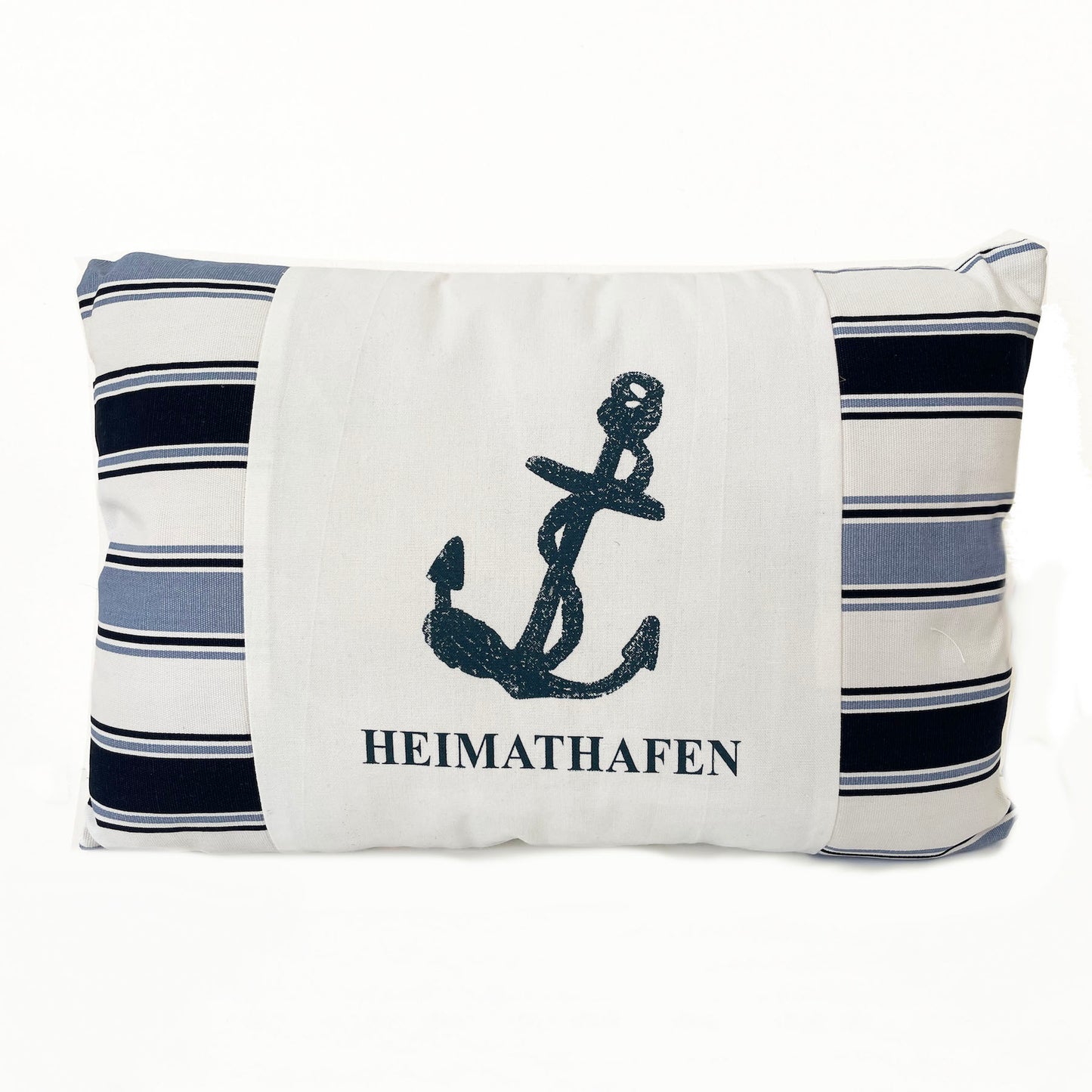 Cojín decorativo, diseño Náutico, Estilo Marino, Playa, Navy