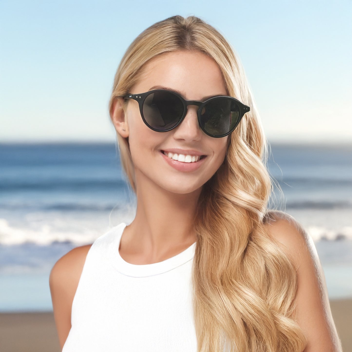 Lentes de sol unisex, filtro UV, polarizado diseño Boston.