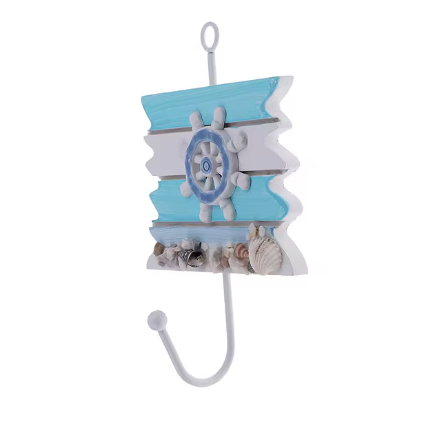Decoración Náutica Perchero Percha De Diseño Marino Colgante