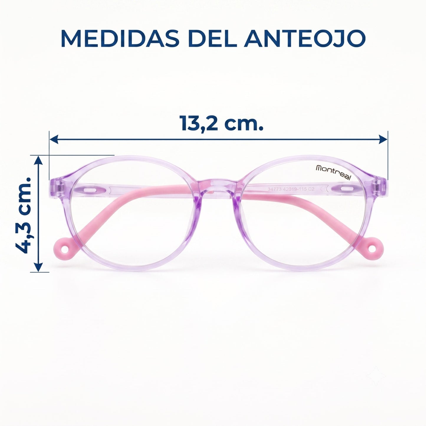 Lentes Anti Luz Azul Niños, Computador, Pantallas, Descanso Kai