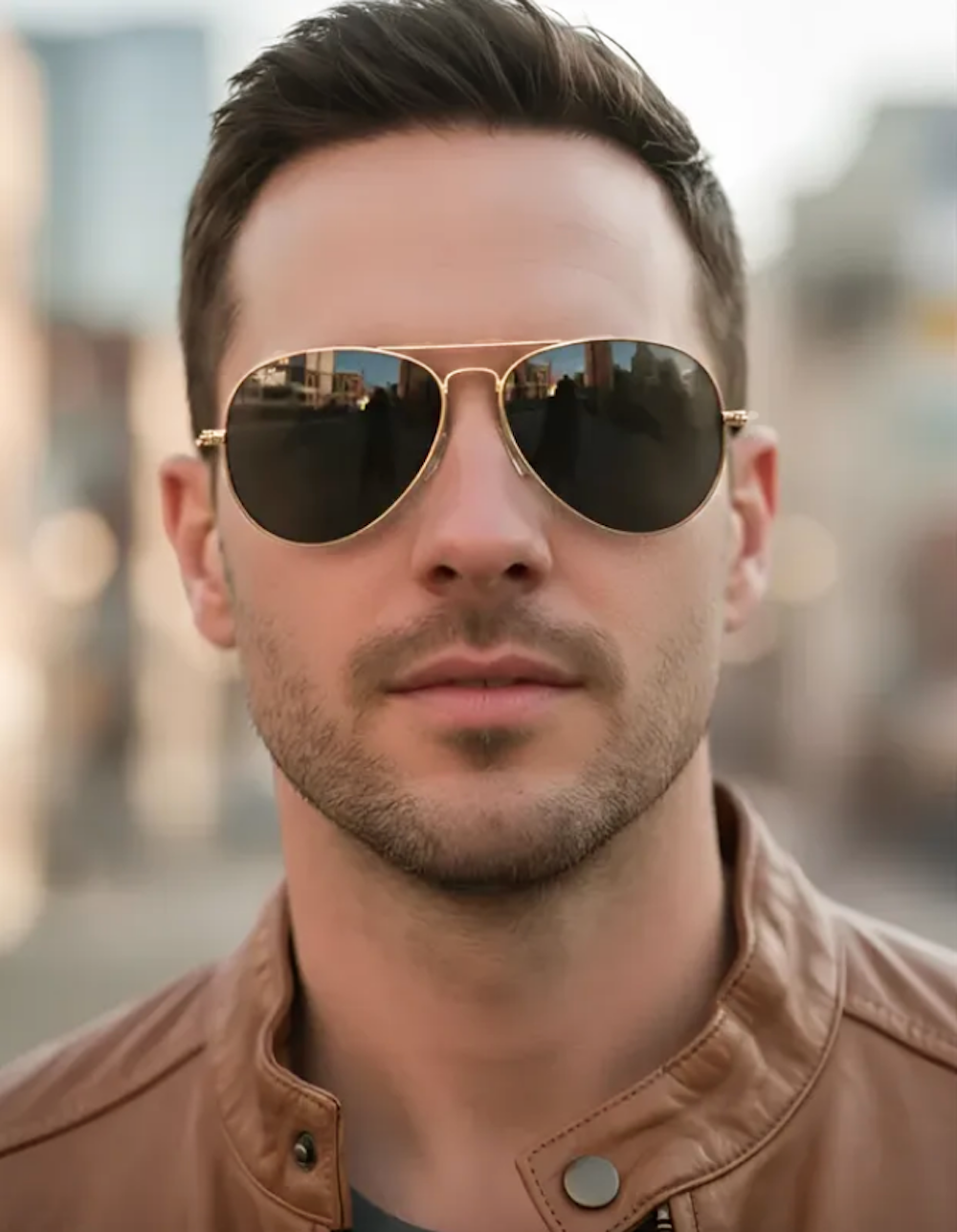 Lentes De Sol Aviador, Hombre Mujer Polarizado, Filtro Uv