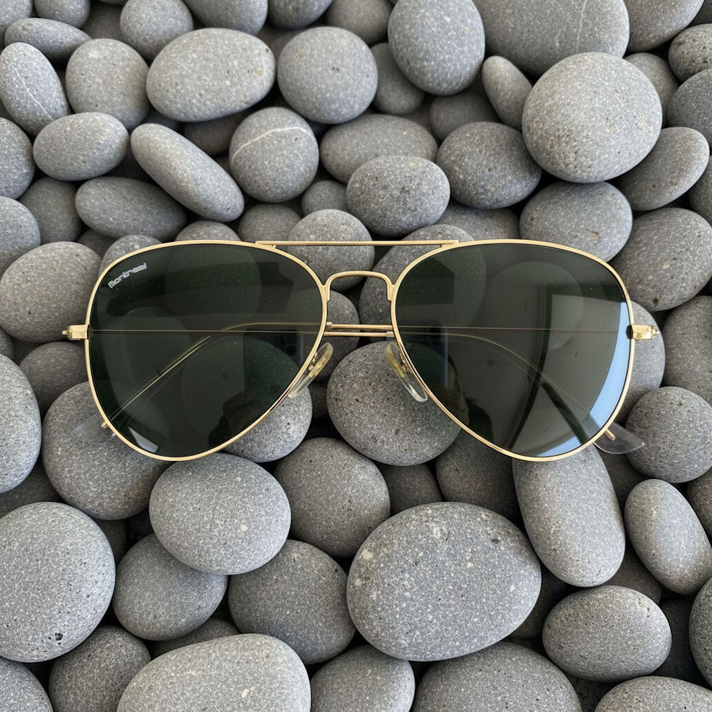 Lentes De Sol Aviador, Hombre Mujer Polarizado, Filtro Uv