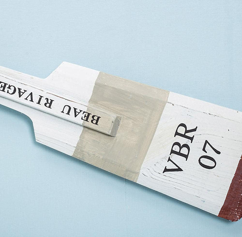 Decoración náutica, Remo madera decorativo, diseño marino.